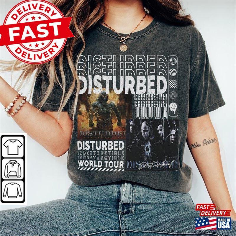 Disturbed Music Shirt Take Back Your Life Tour Tickets Tee